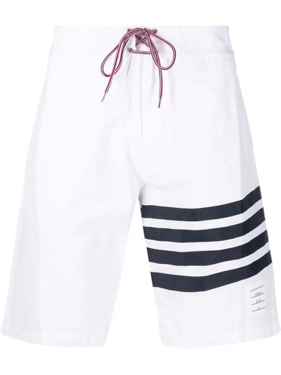 Thom Browne 4-Bar swim shorts outlook