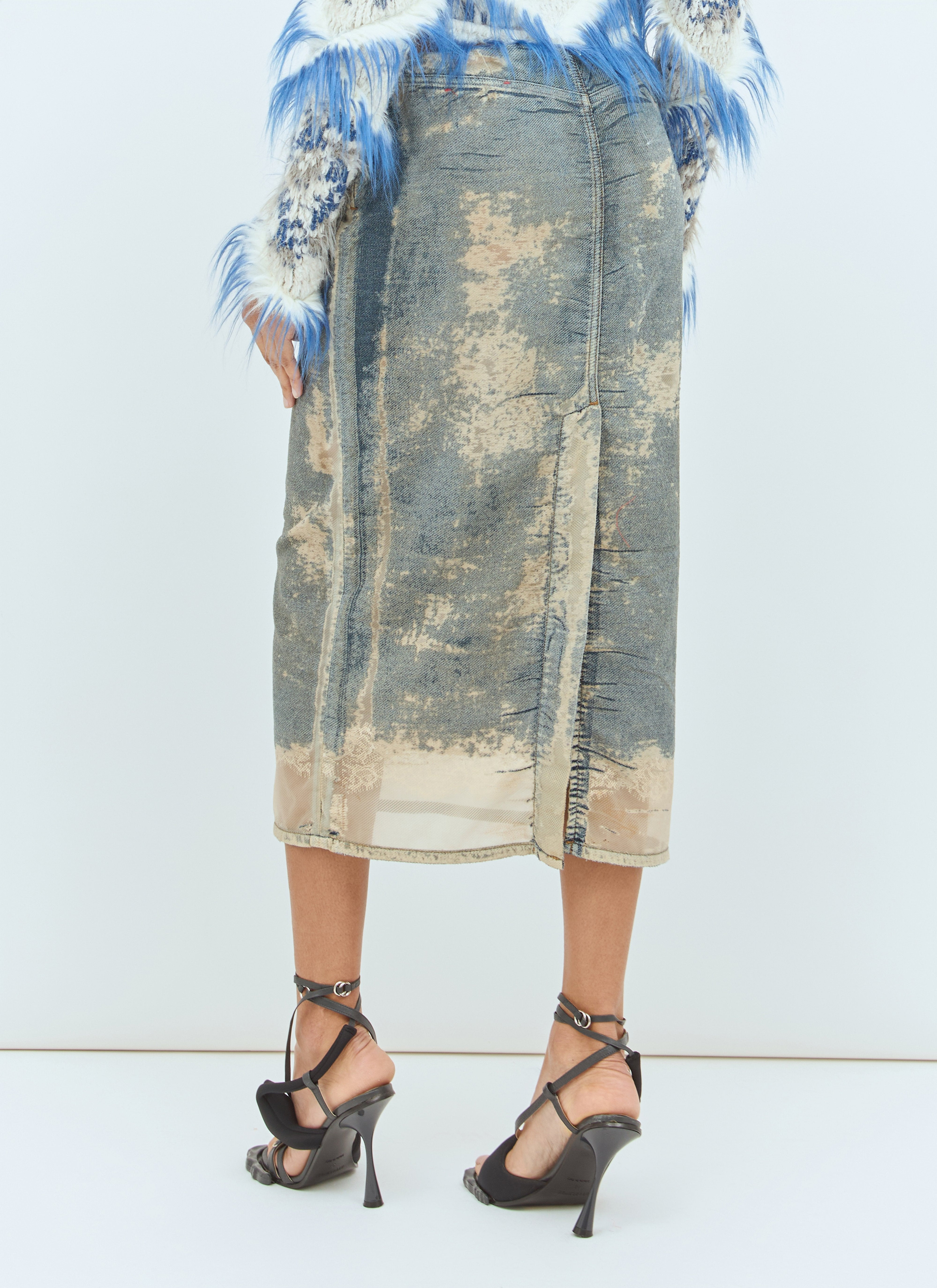 Diesel Women De-Pra-Mini-Fsf Midi Skirt - 5