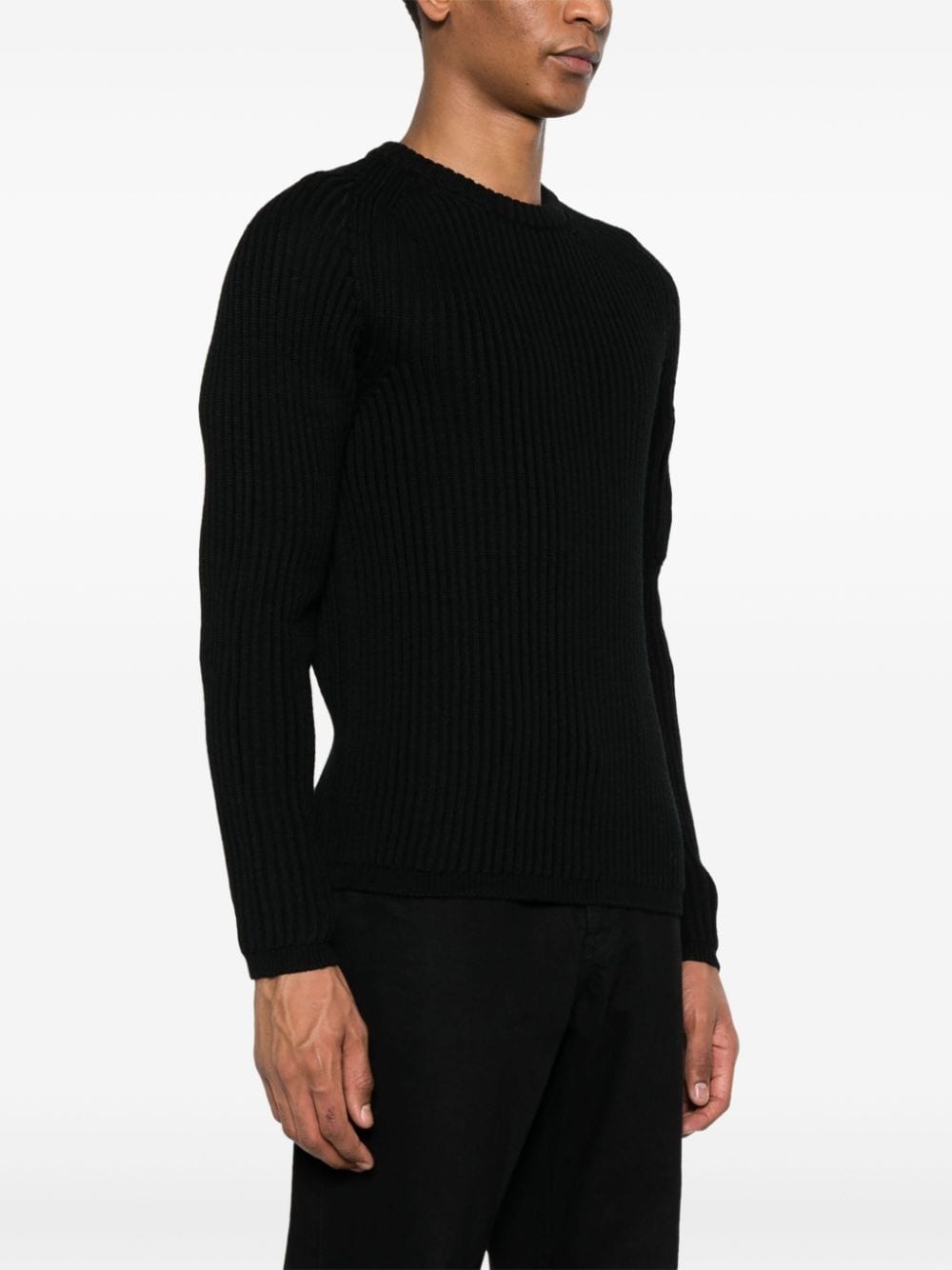 Re-Wool ribbed-knit jumper - 3