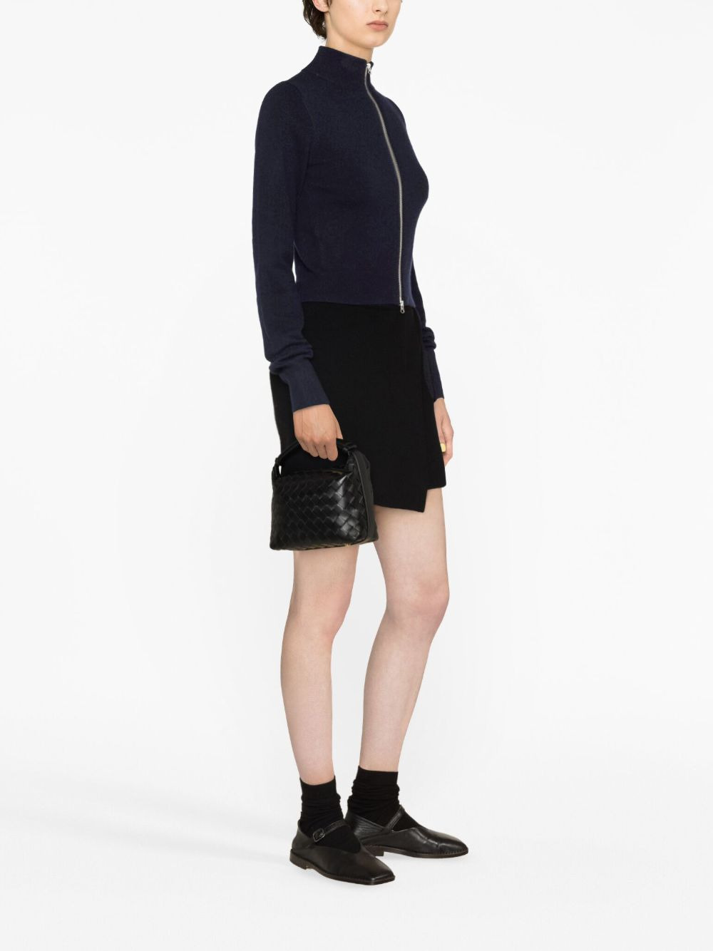 Lemon cashmere-blend cardigan - 4