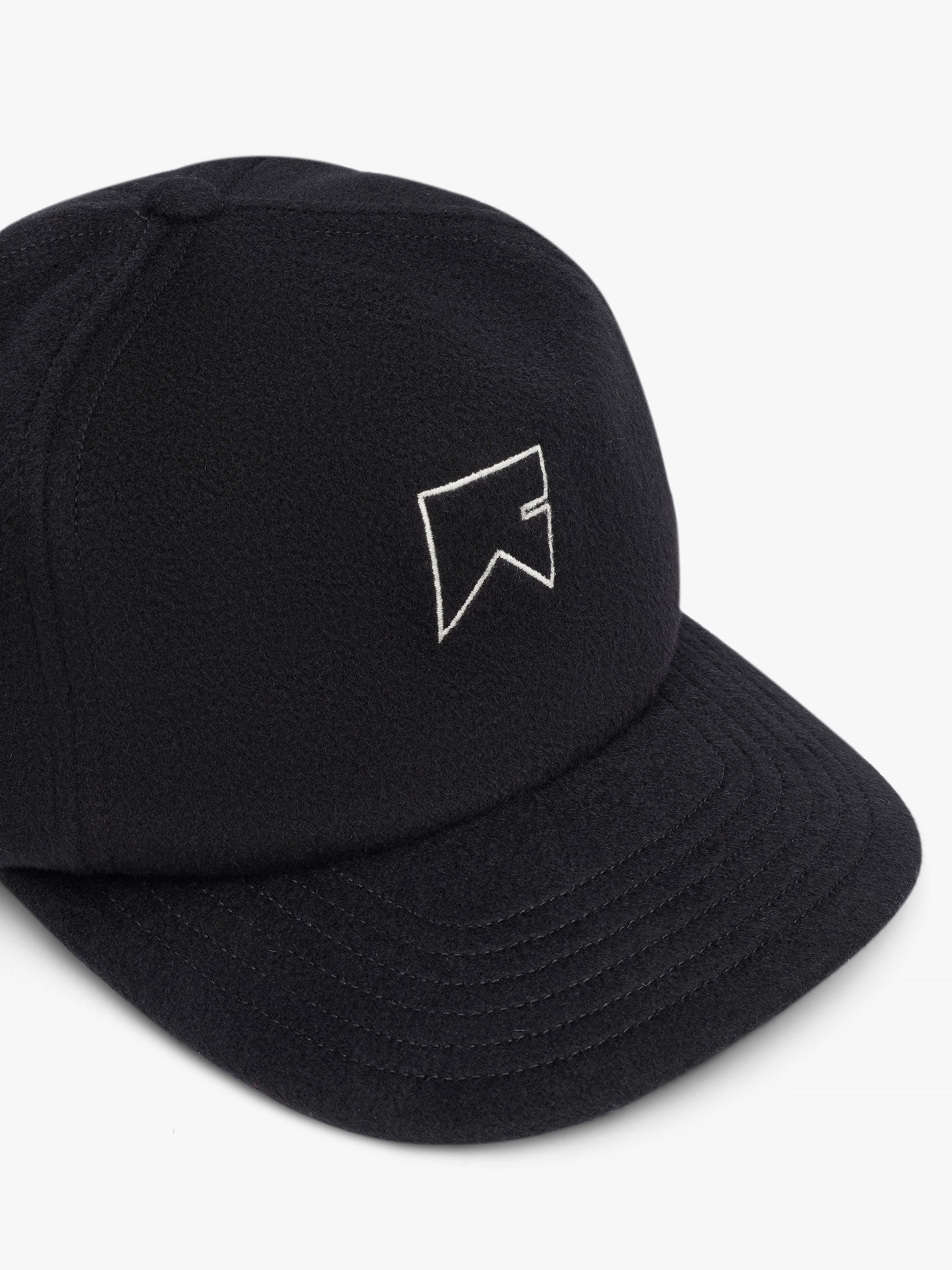 CASHMERE CHEVRON LOGO HAT - 3