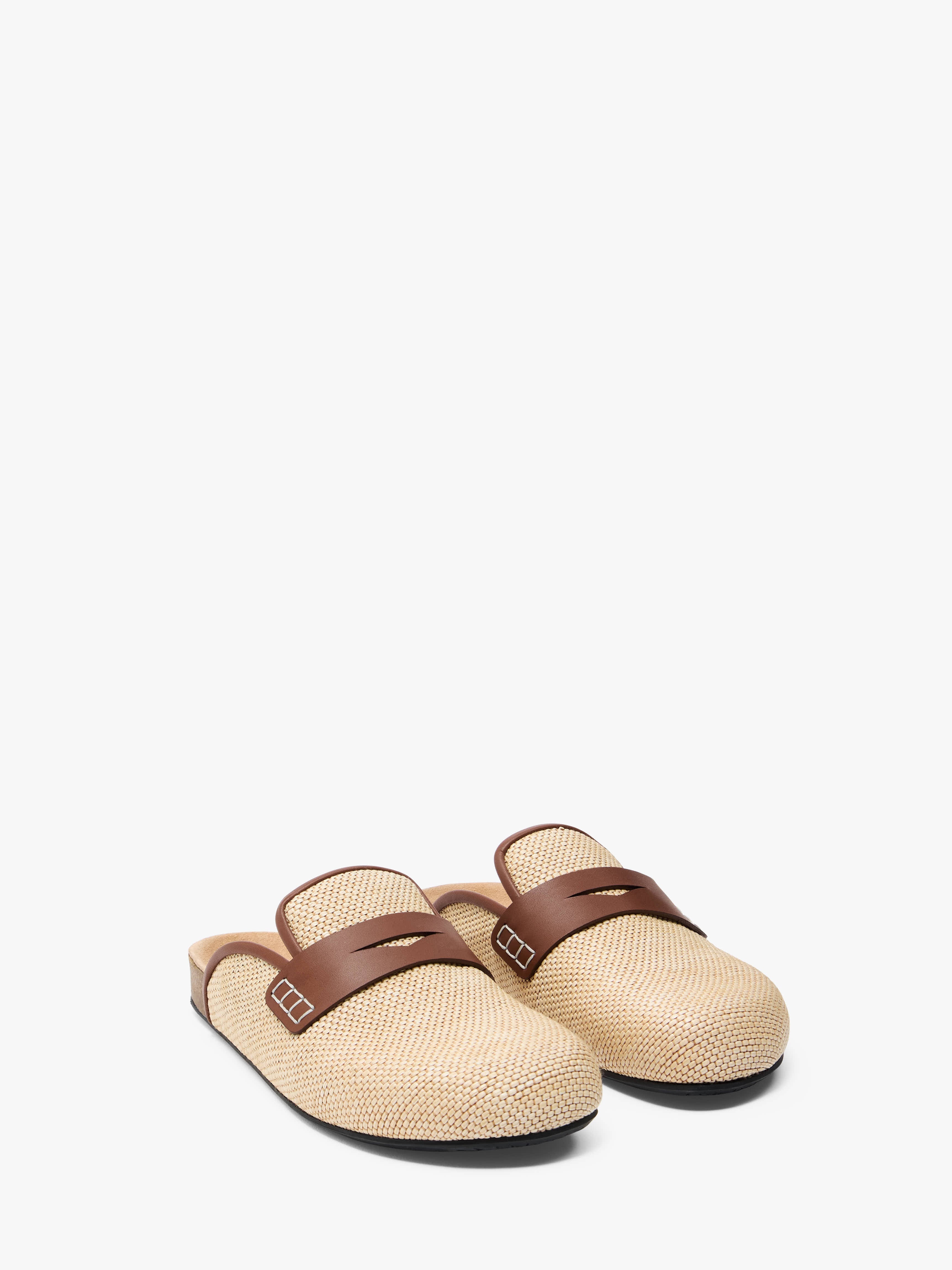 CANVAS LOAFER MULES - 2
