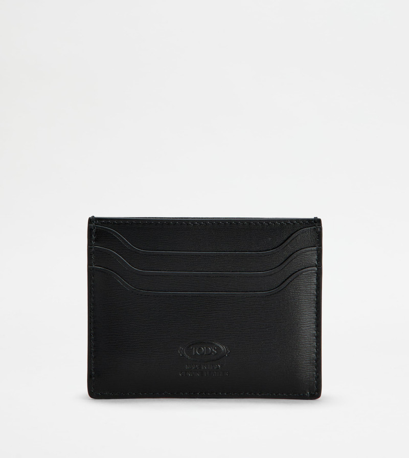 Tod's TOD'S CARD HOLDER IN LEATHER - BROWN outlook