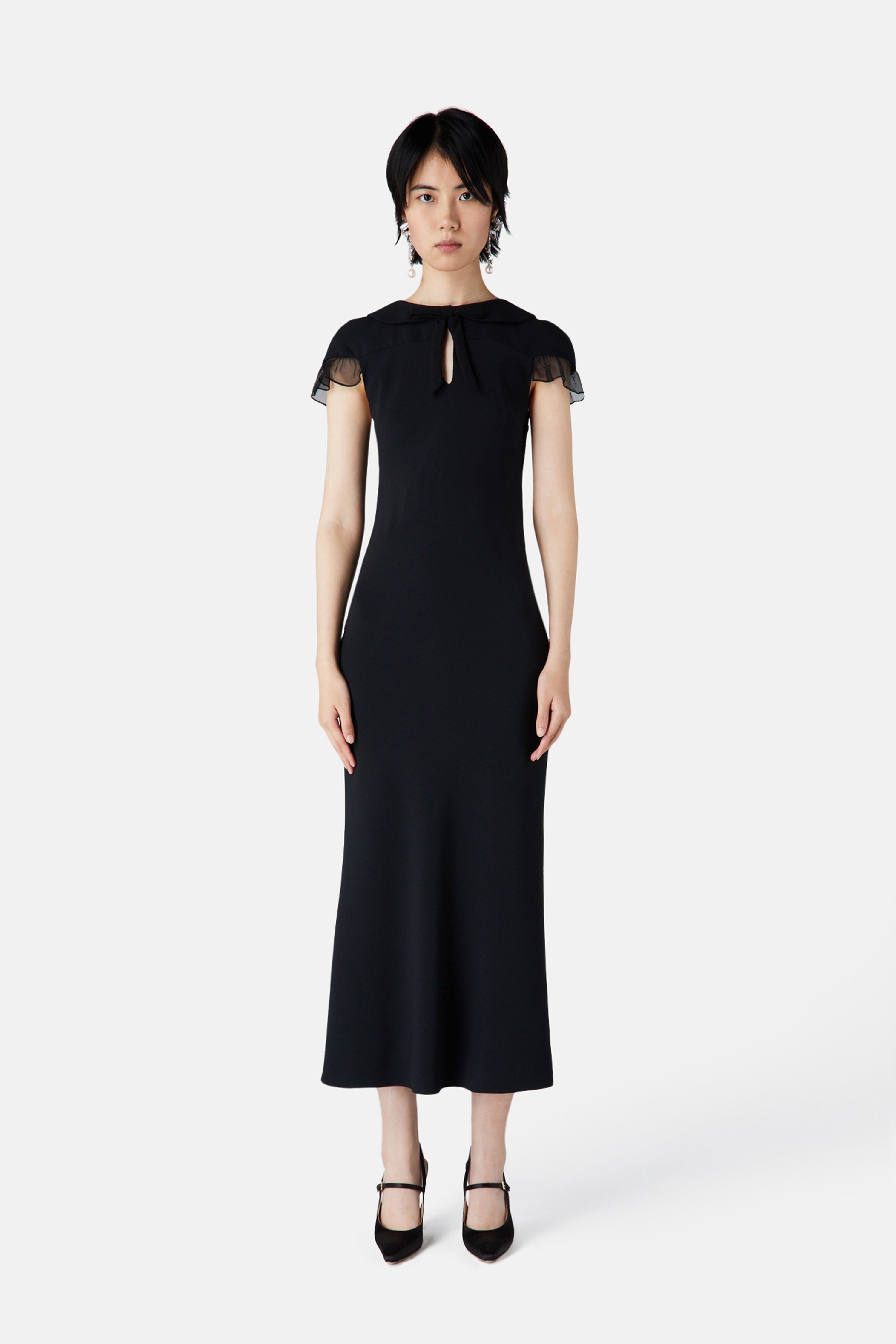ENVERS SATIN DRESS - 3