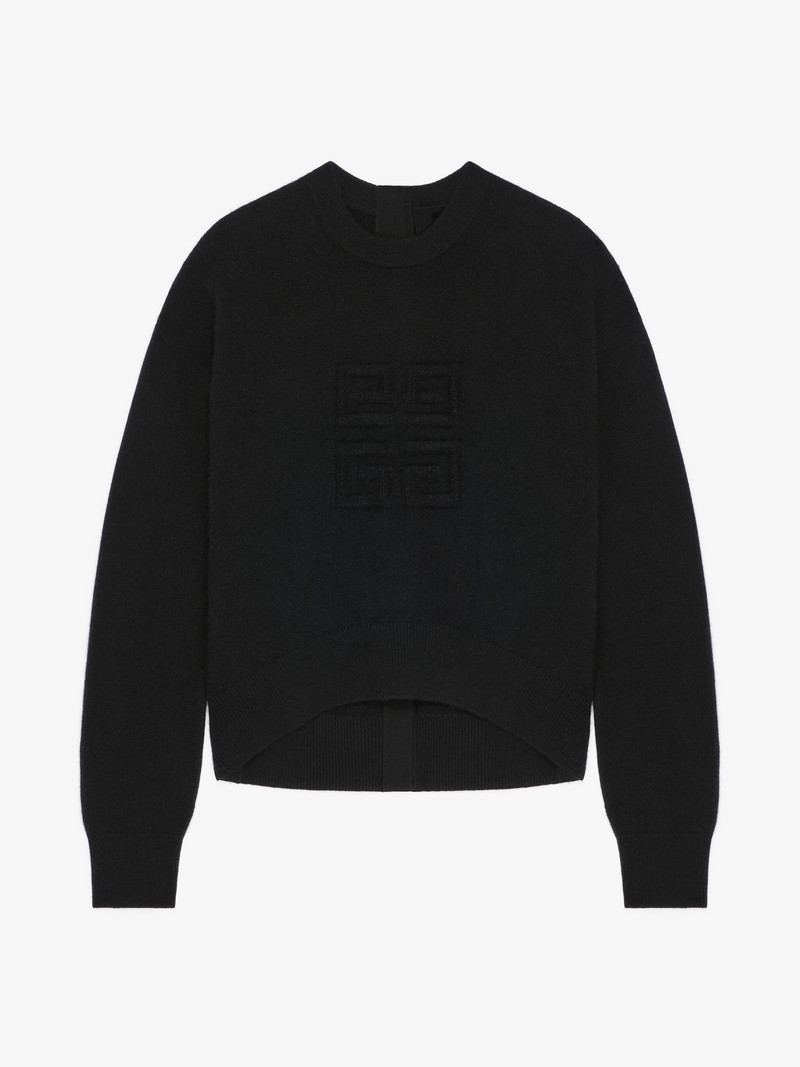 4G SWEATER IN WOOL WITH BUTTONED BACK 1