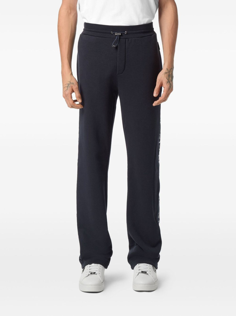 PHILIPP PLEIN logo-tape track pants outlook