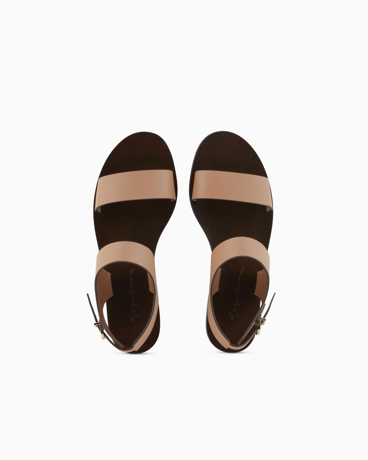 FLAT LEATHER SANDALS - 3