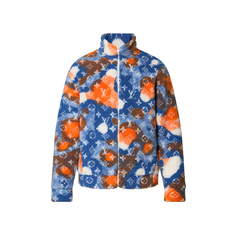 Jacquard Camo Fleece Blouson - 1