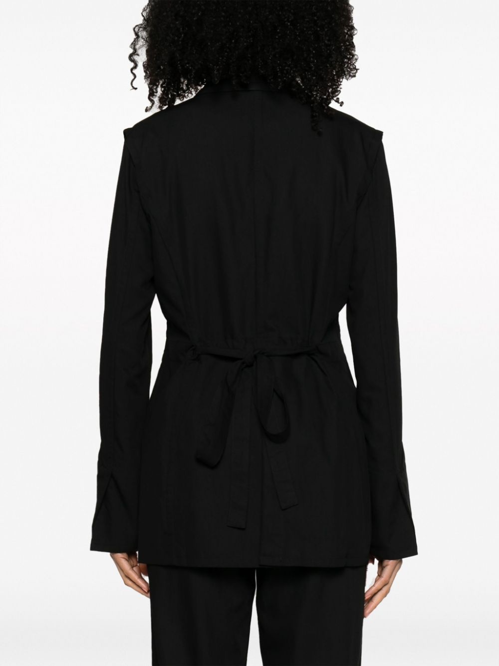 tailored single-breasted jacket - 4