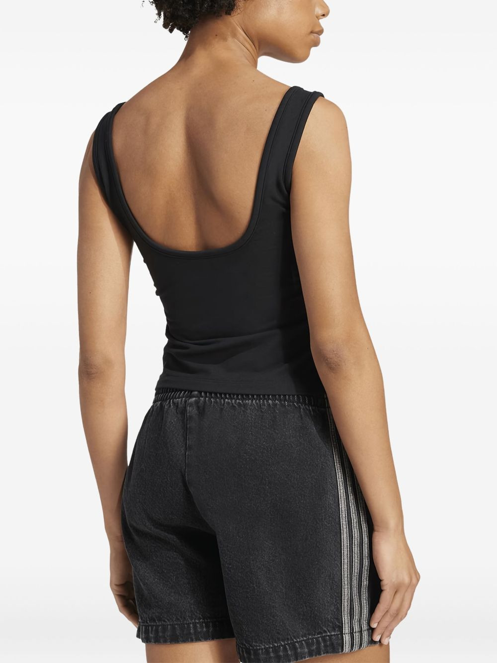 square-neck tank top - 2