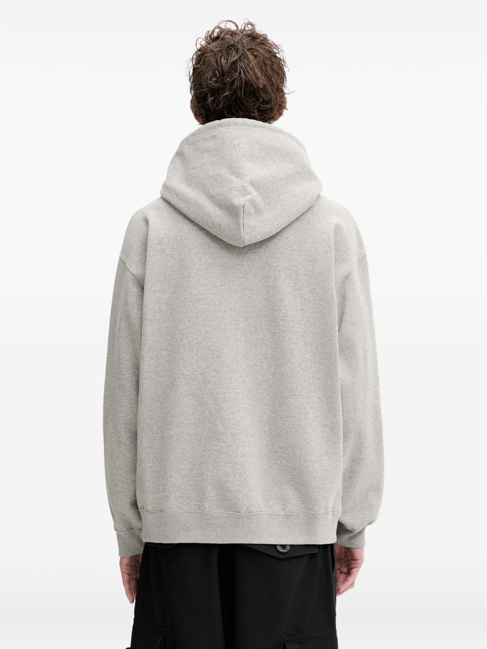 logo-appliqué hoodie - 4