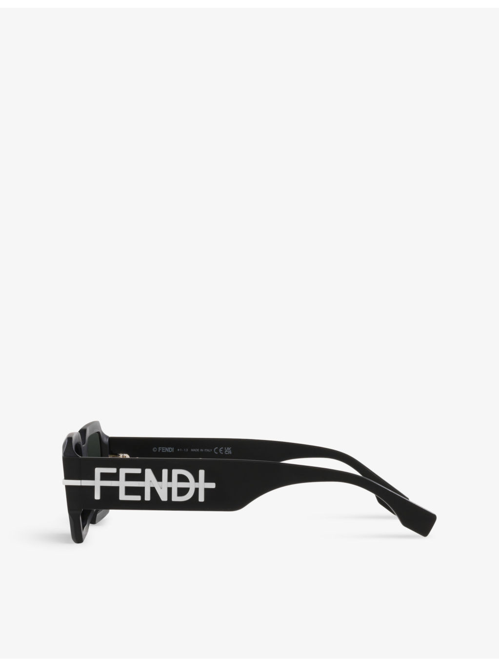 FE40073U Fendigraphy rectangle-frame acetate sunglasses - 4