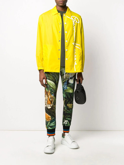 Dolce & Gabbana jungle print track pants outlook