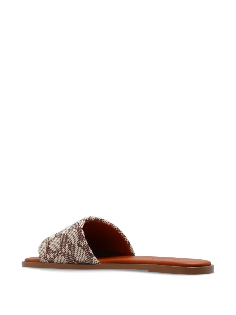 monogram-print leather sandals - 3
