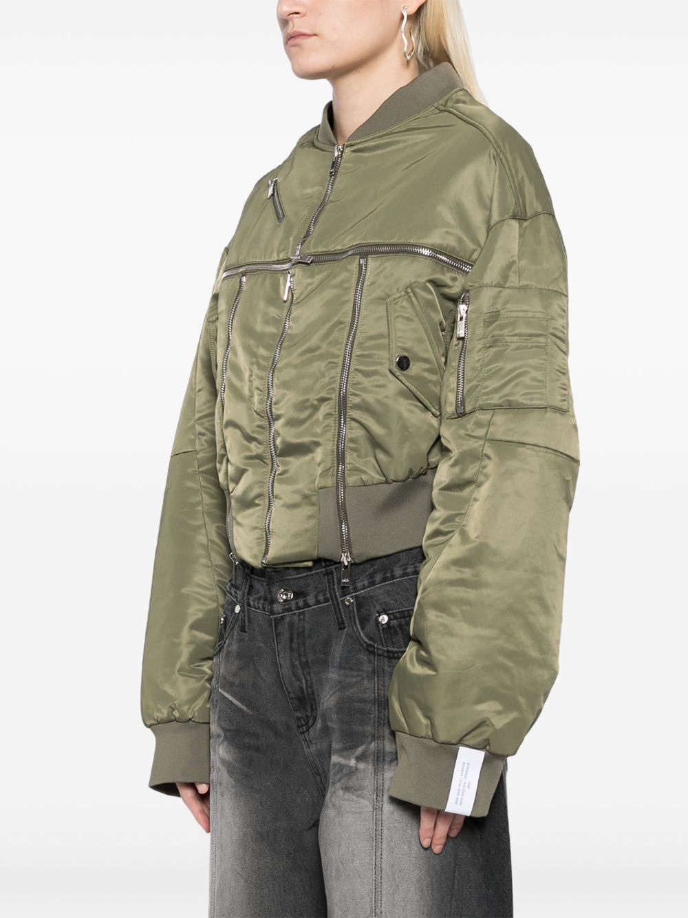 Broken bomer jacket - 3