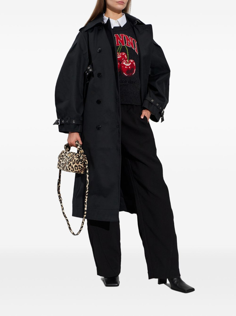 GANNI elasticated-waist trousers outlook