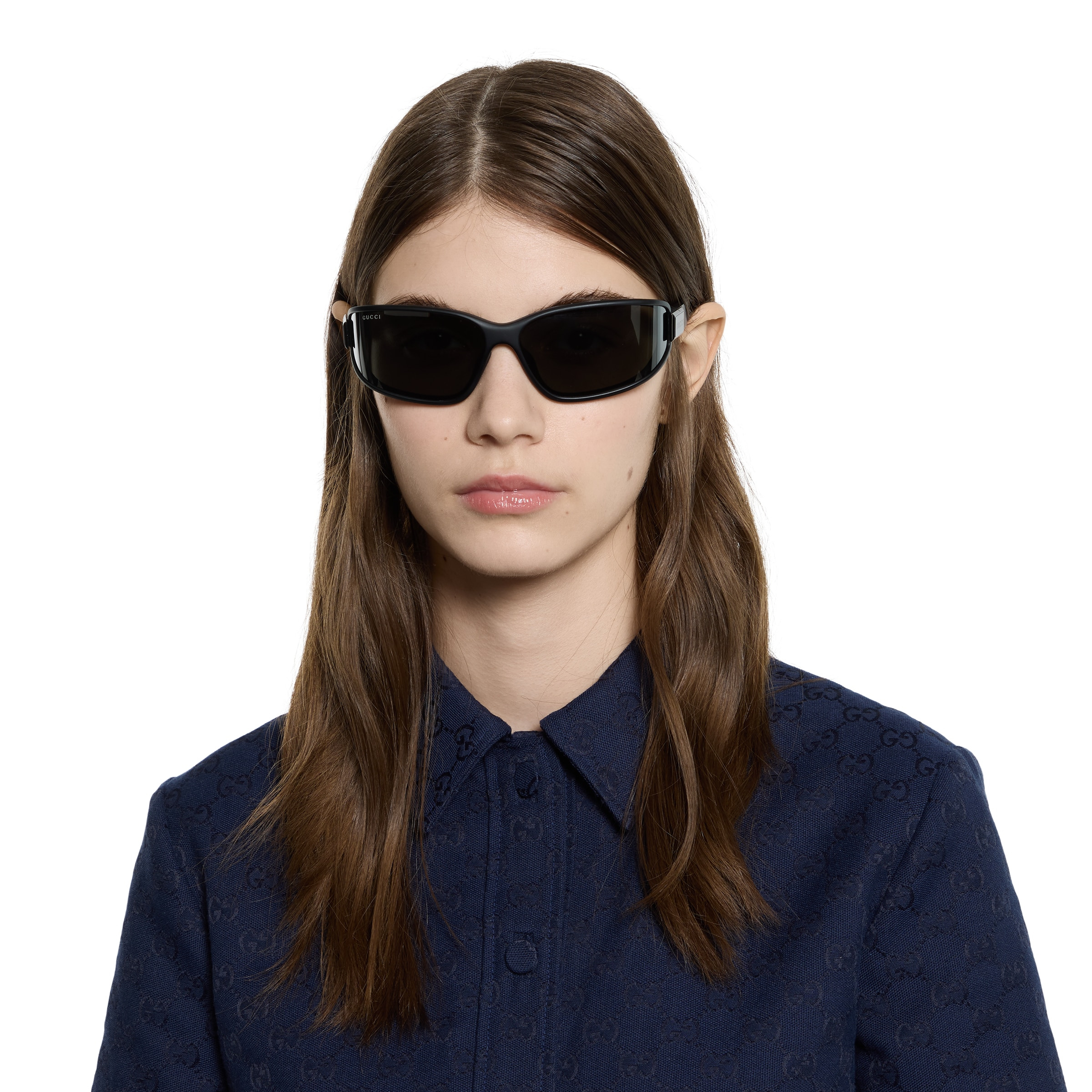 Rectangular frame sunglasses - 5