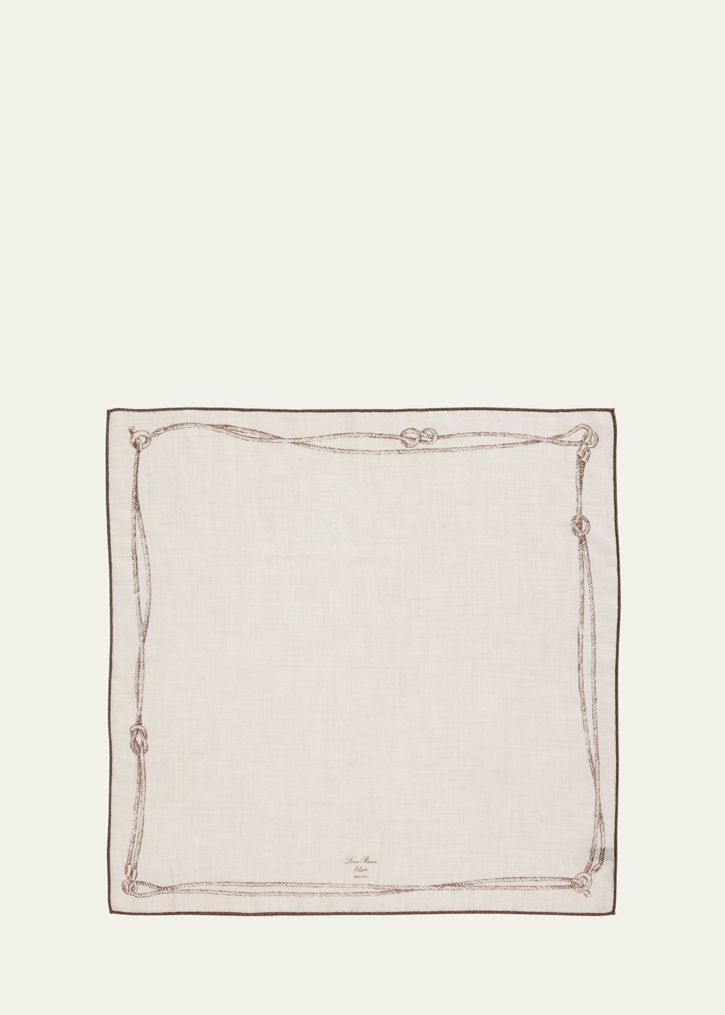 Men's Alare Cashmere and Silk Foulard - 1