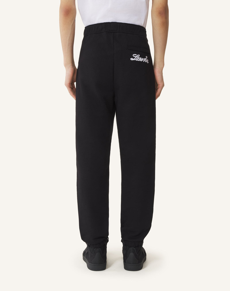 LANVIN RIBBON JOGGING PANTS IN COTTON 4