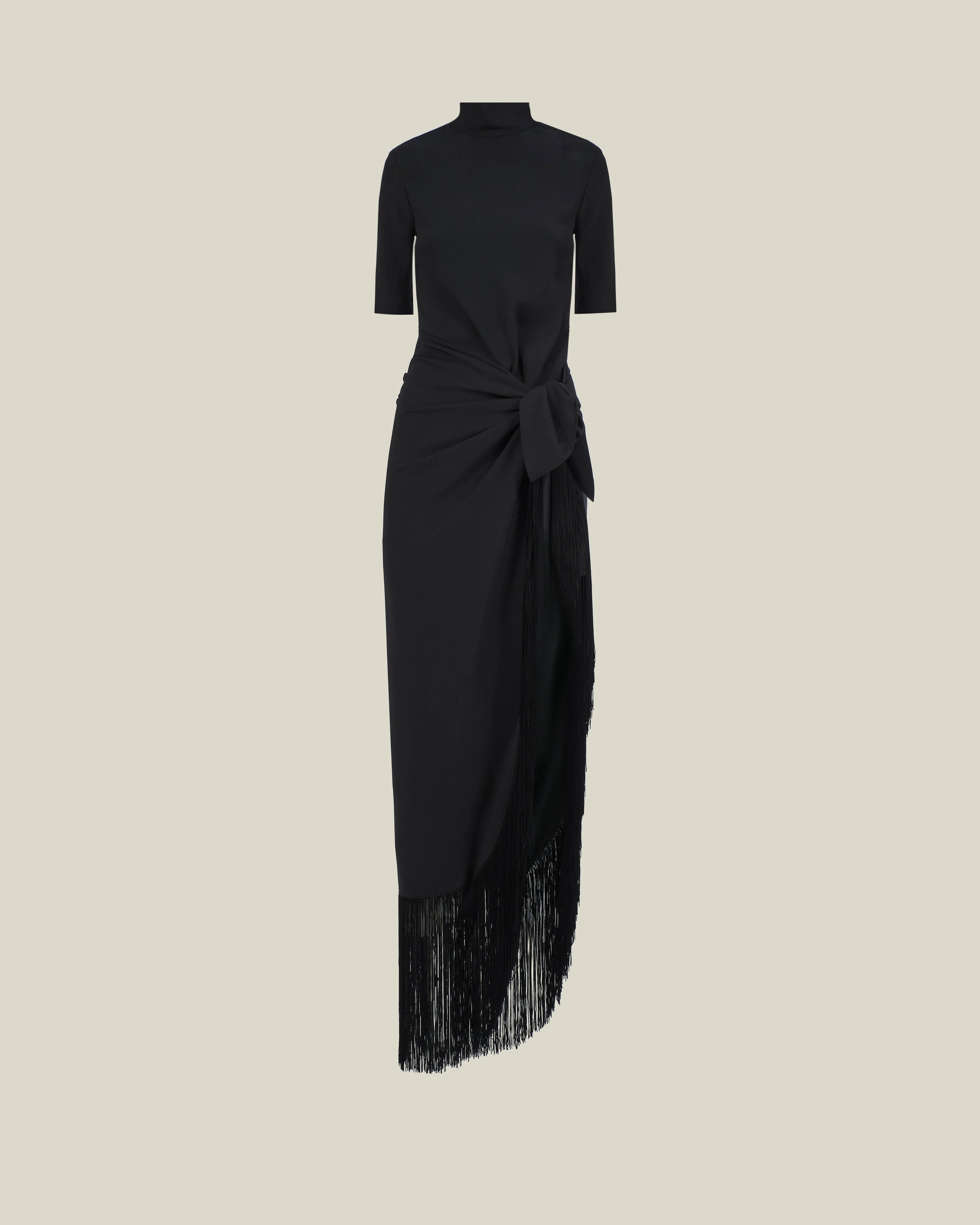 Athena Dress in Black - 1