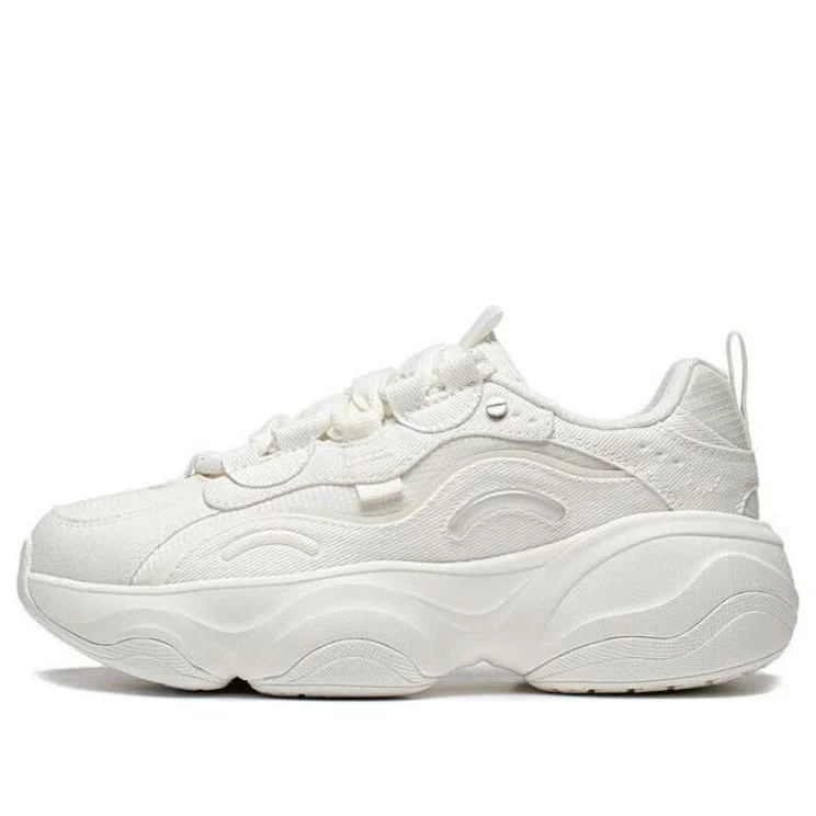(WMNS) Li-Ning Mia Retro Dad Shoes 'White' AGCT126-1 - 1