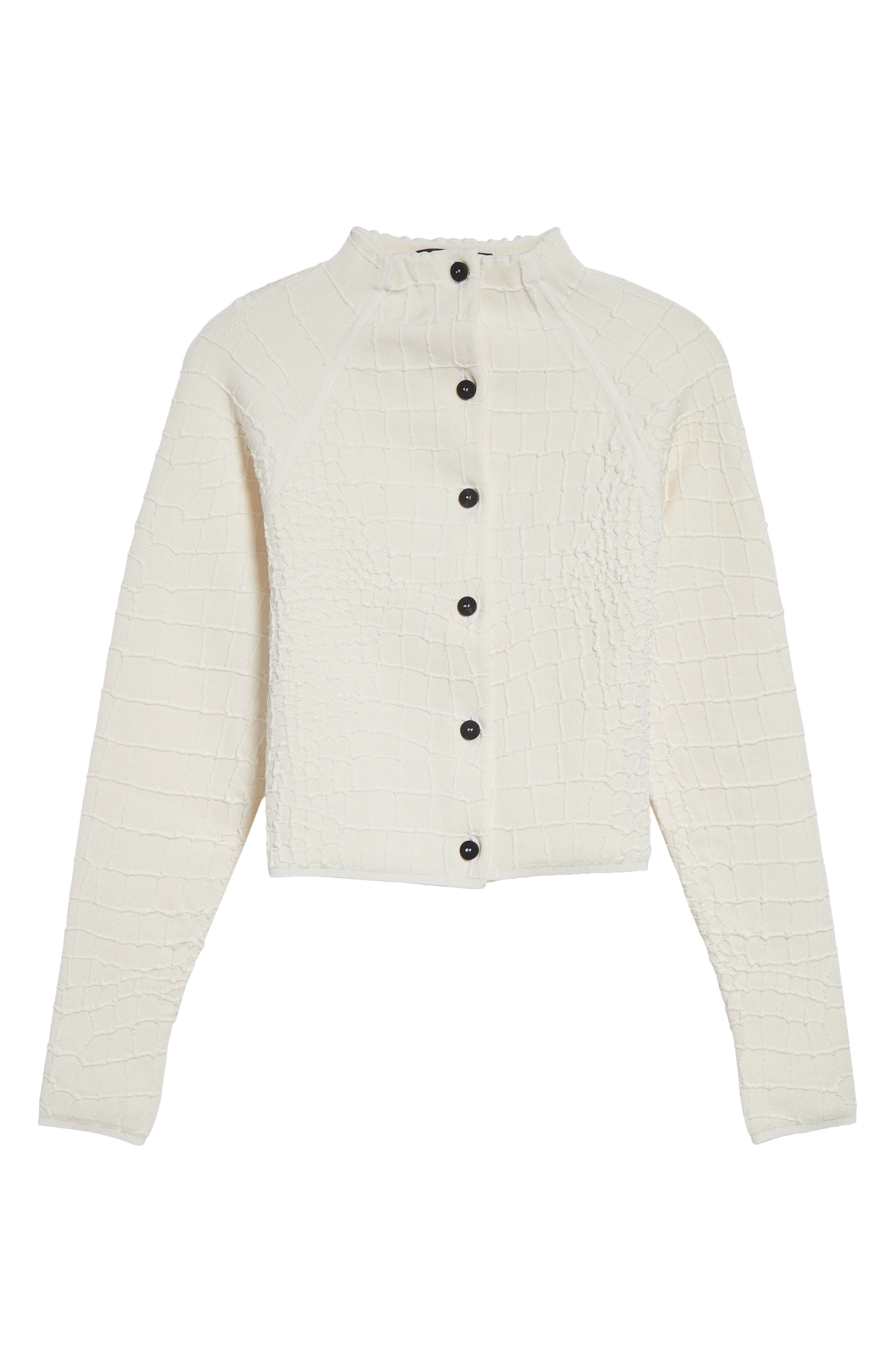 Jacquemus The Scala Cardigan in Off-White at Nordstrom - 6