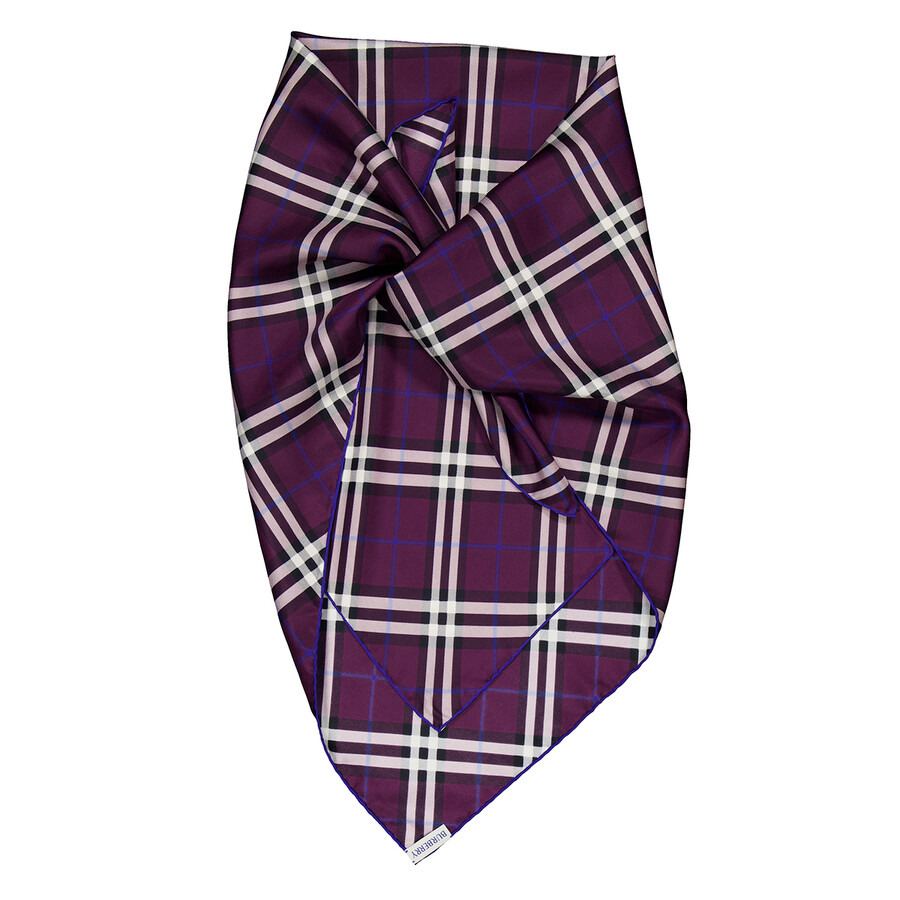 Burberry Nova Check Silk Scarf - 5