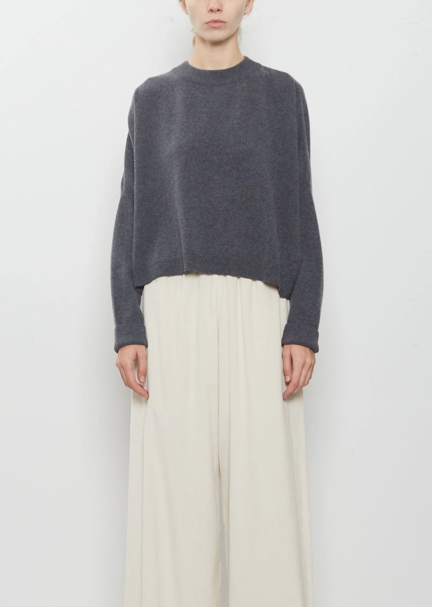 Cashmere Iconic Crewneck Sweater - 1