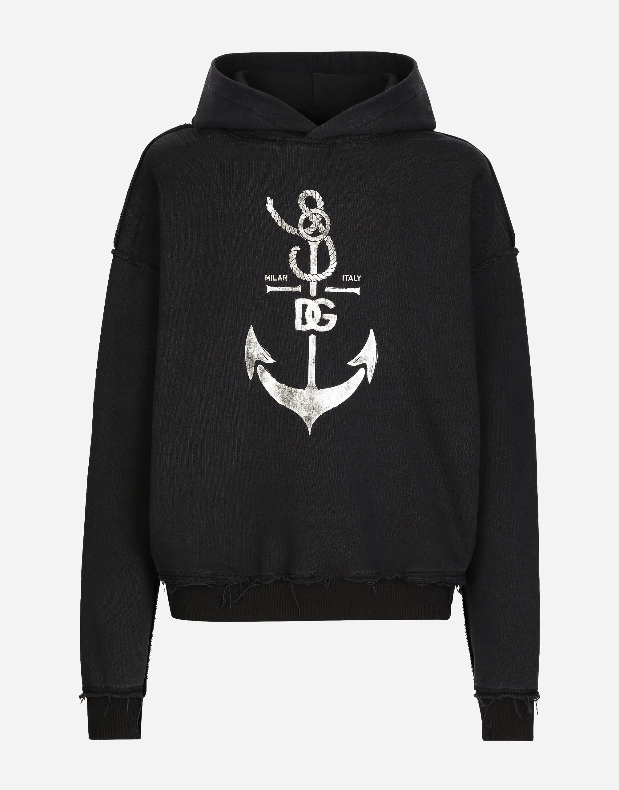 Hoodie with Marina print - 1