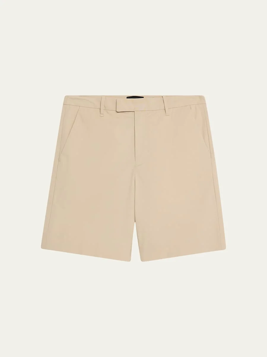 Men's Italian Cotton Extended-Tab Shorts - 1