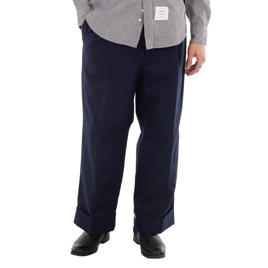 Thom Browne Men's RWB-Stripe Tailored Trousers - 3
