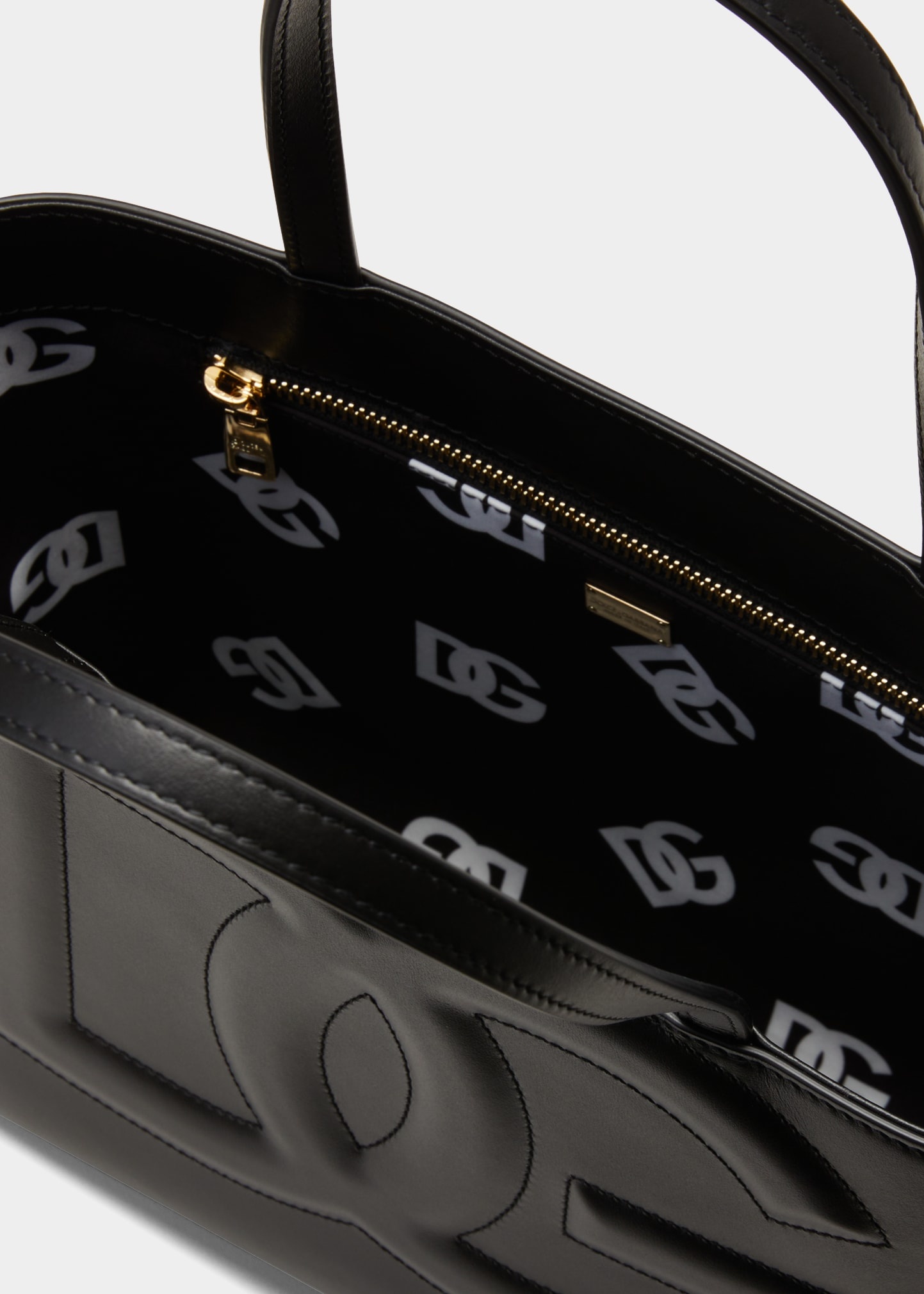 DOLCE & GABBANA DG LOGO トートバッグ Dolce & Gabbana DG Logo トートバッグ | ブラック | FARFETCH JP