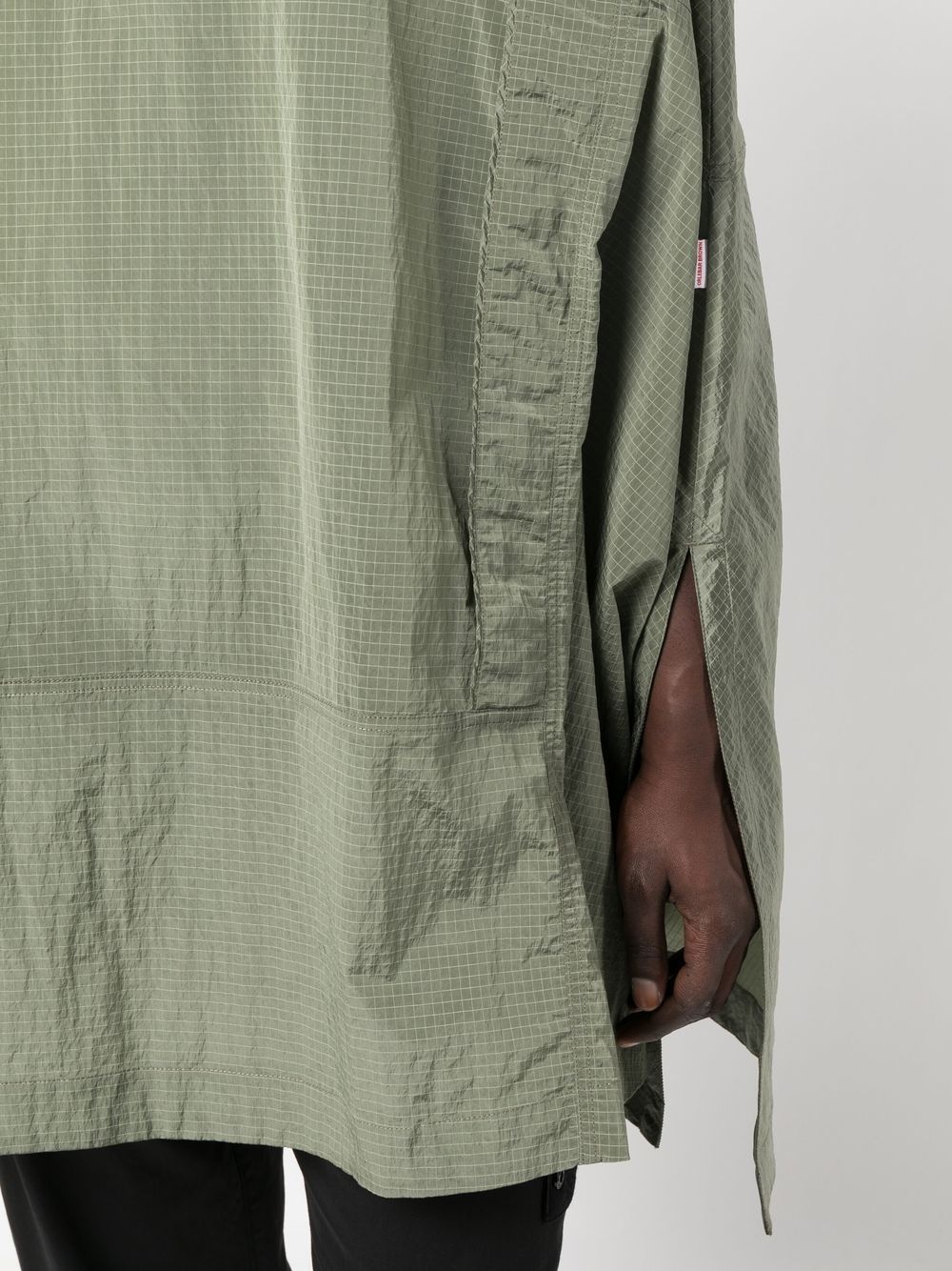 Rennick poncho hooded coat - 5