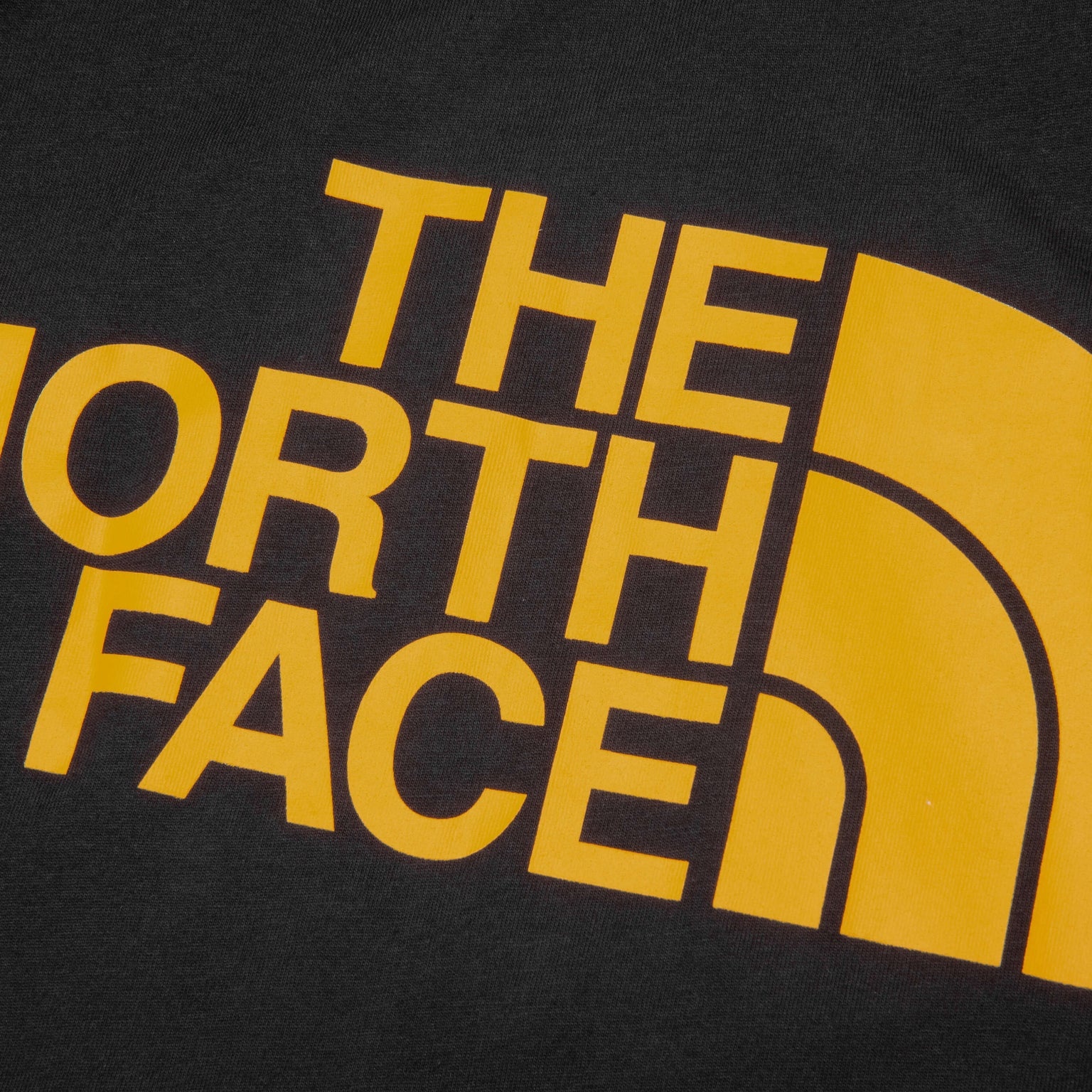 S/S HALF DOME TEE - TNF BLACK/SUMMIT GOLD - 3