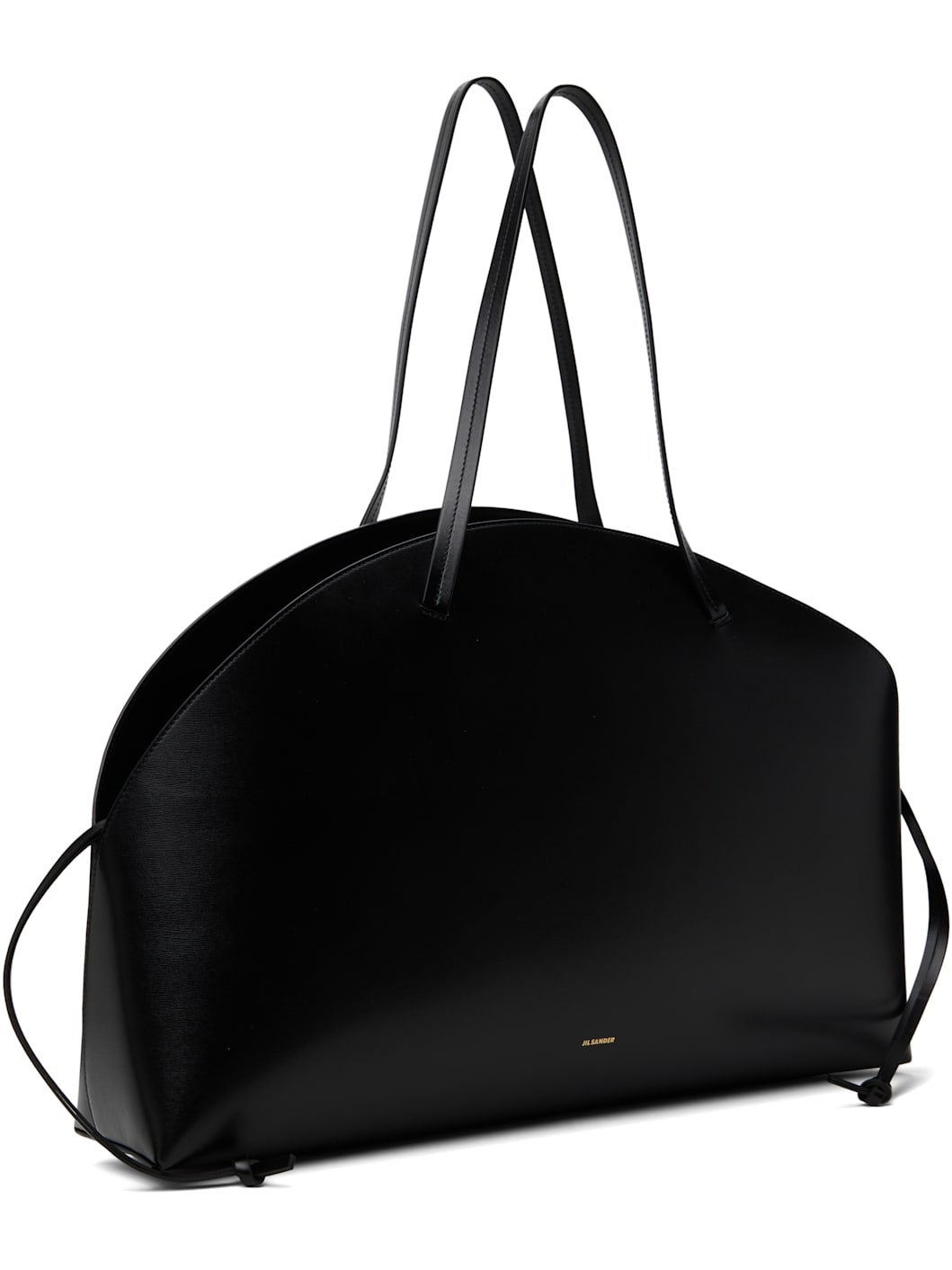 Black Curve Shoulder Large Bag - 2