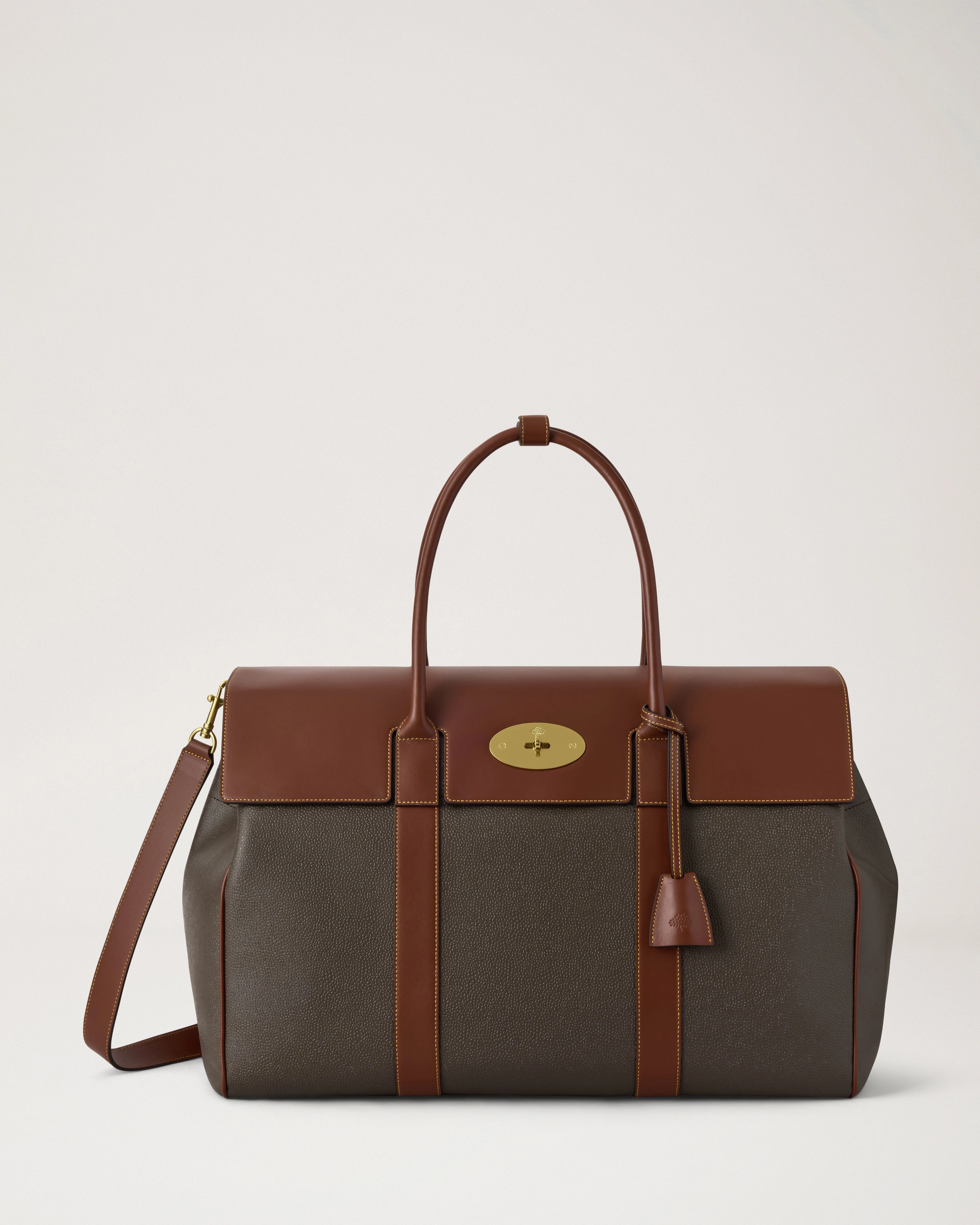 Piccadilly Holdall Mole & Cognac Bio Based Scotchgrain - 1