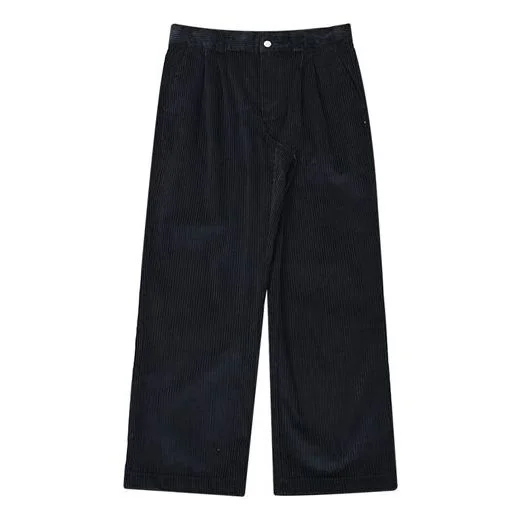 Converse Corduroy Double Pleat Chino Pant 'Black' 10023062-A01 - 1