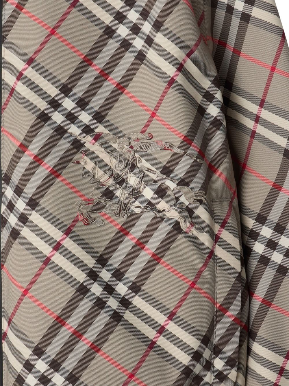 reversible checked jacket - 2