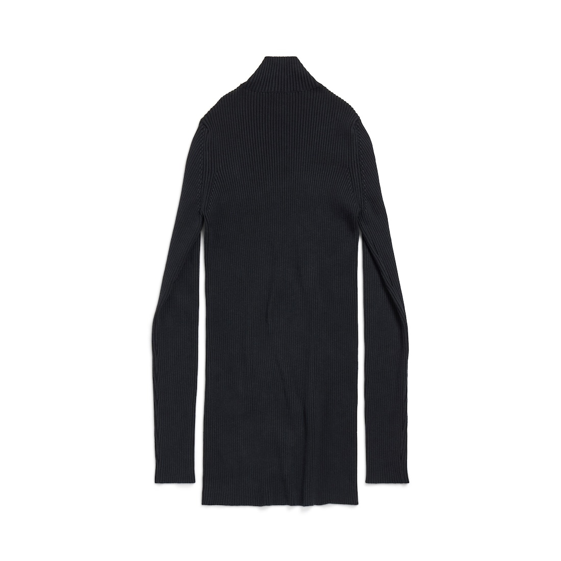 Women's Ciao Bello Long Fitted Turtleneck in Black - 7