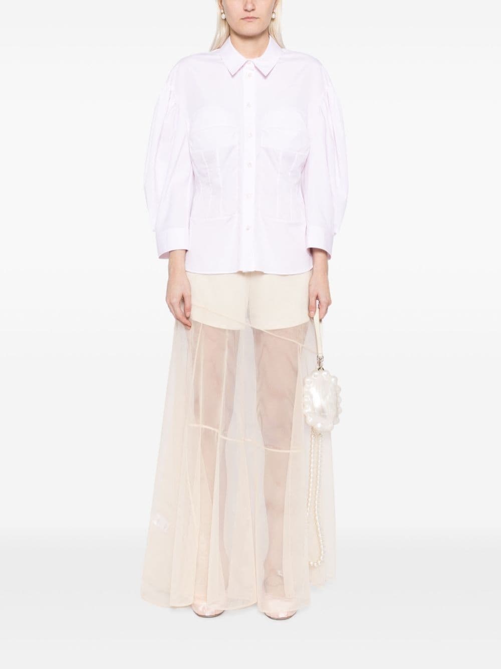 corset seam shirt - 2