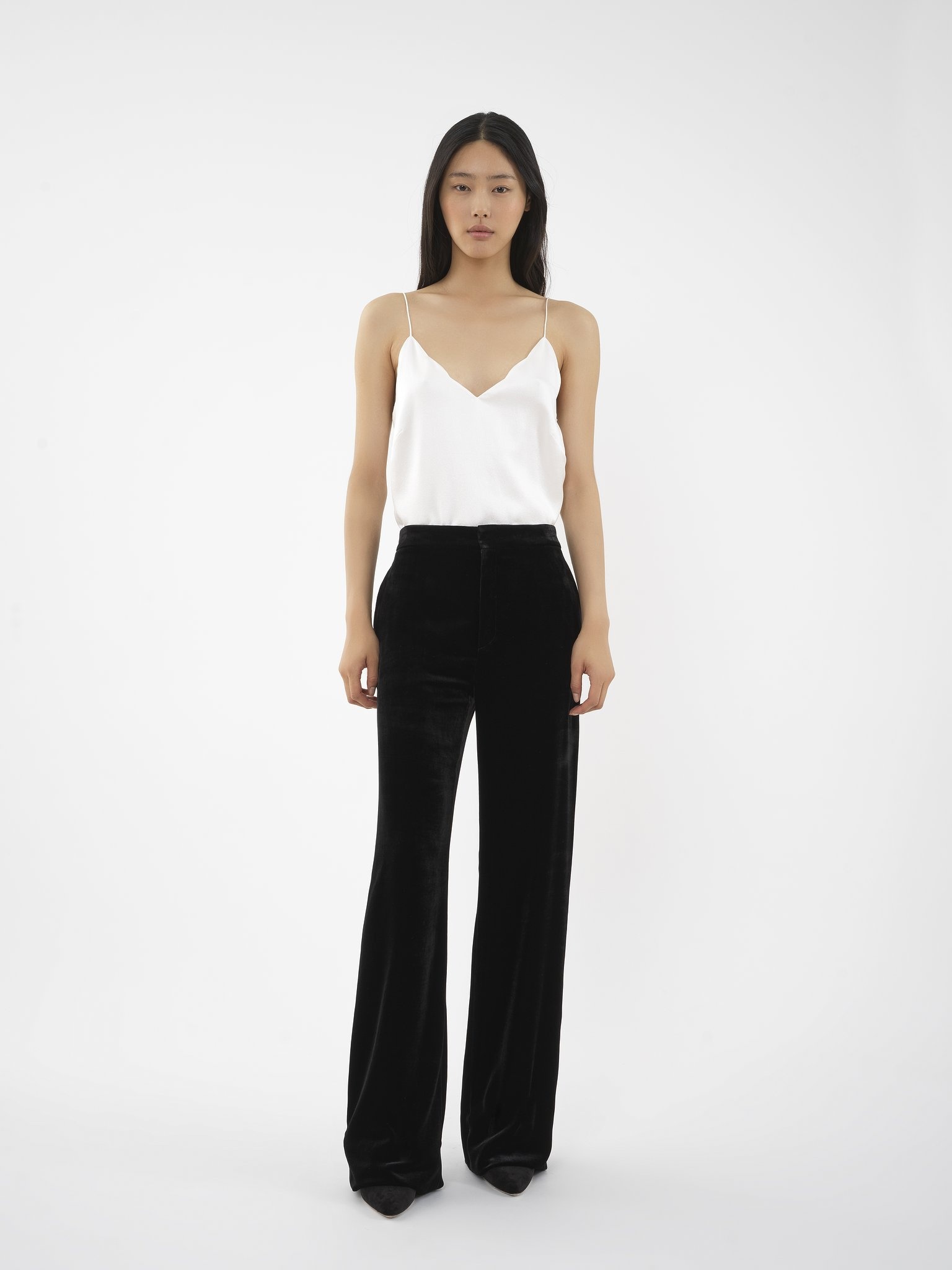 REGULAR-WAIST TAILORED PANTS - 3