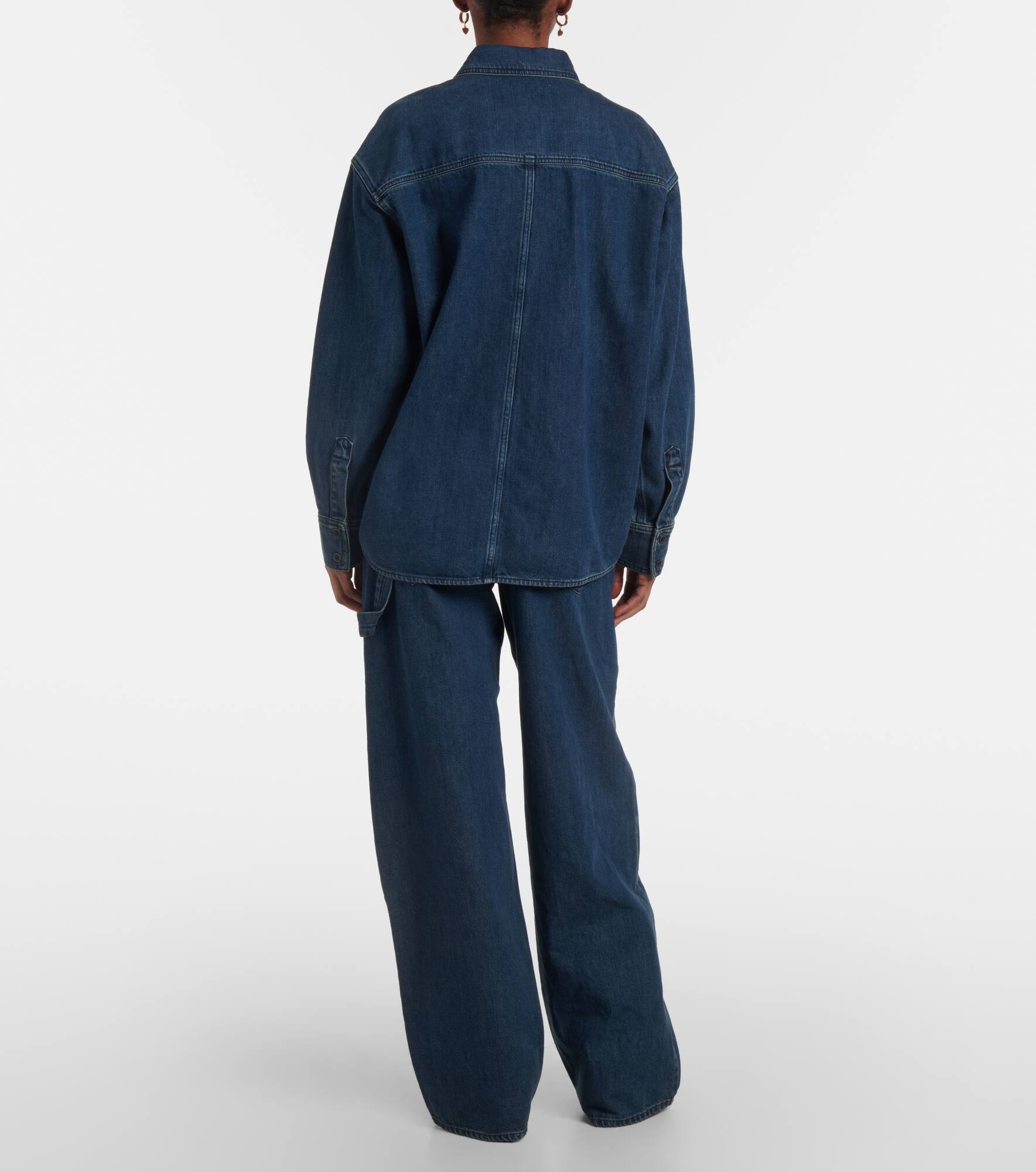 Okely denim overshirt - 3