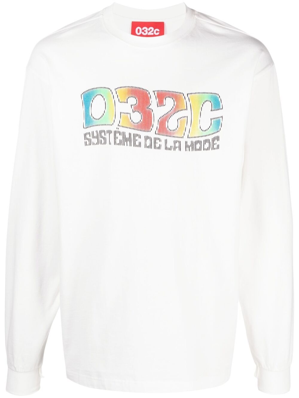 logo-print long-sleeve T-shirt - 1