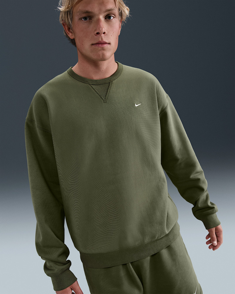 Nike Solo Swoosh Men's Fleece Crew - 1