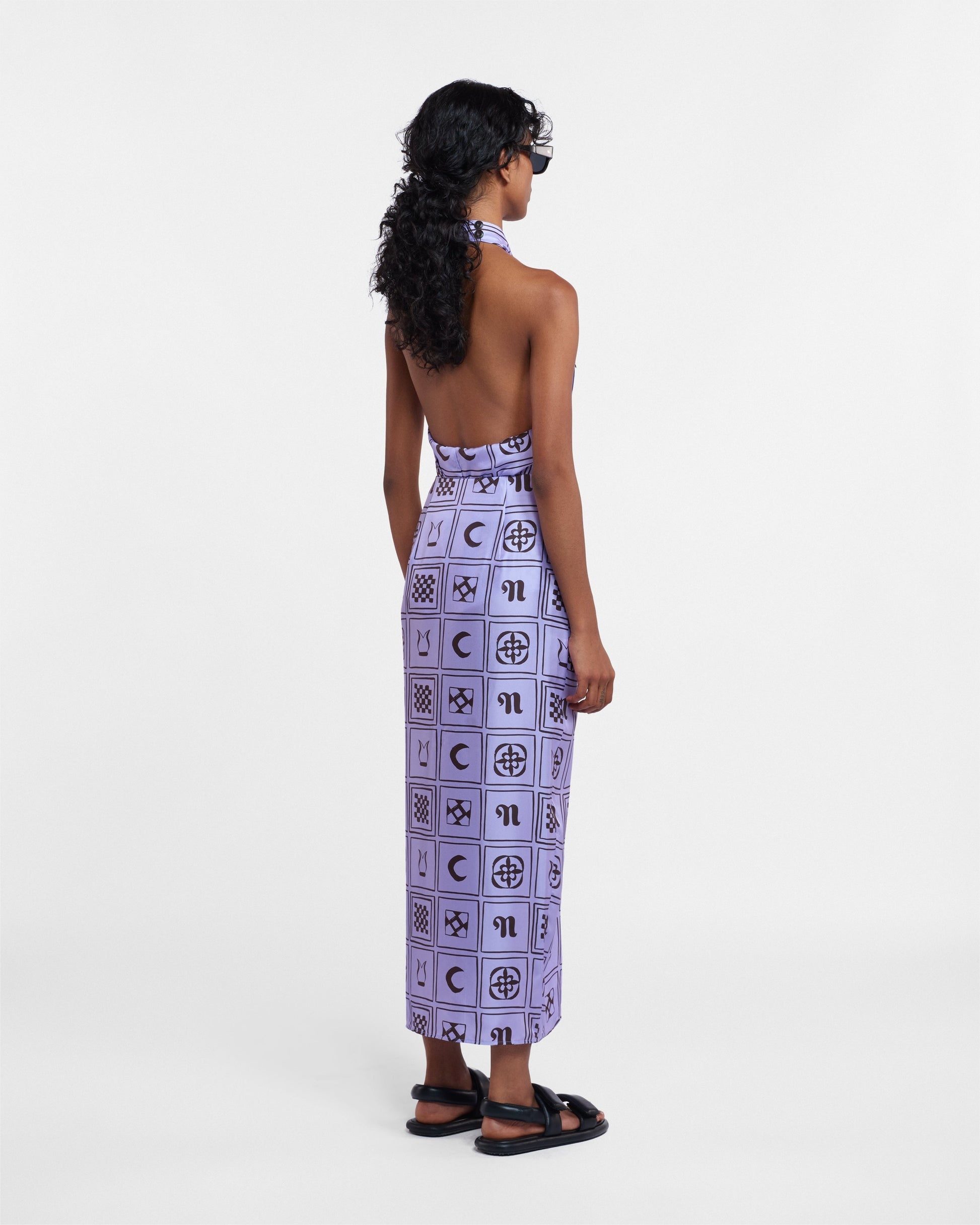 Printed Silk-Twill Top - 4