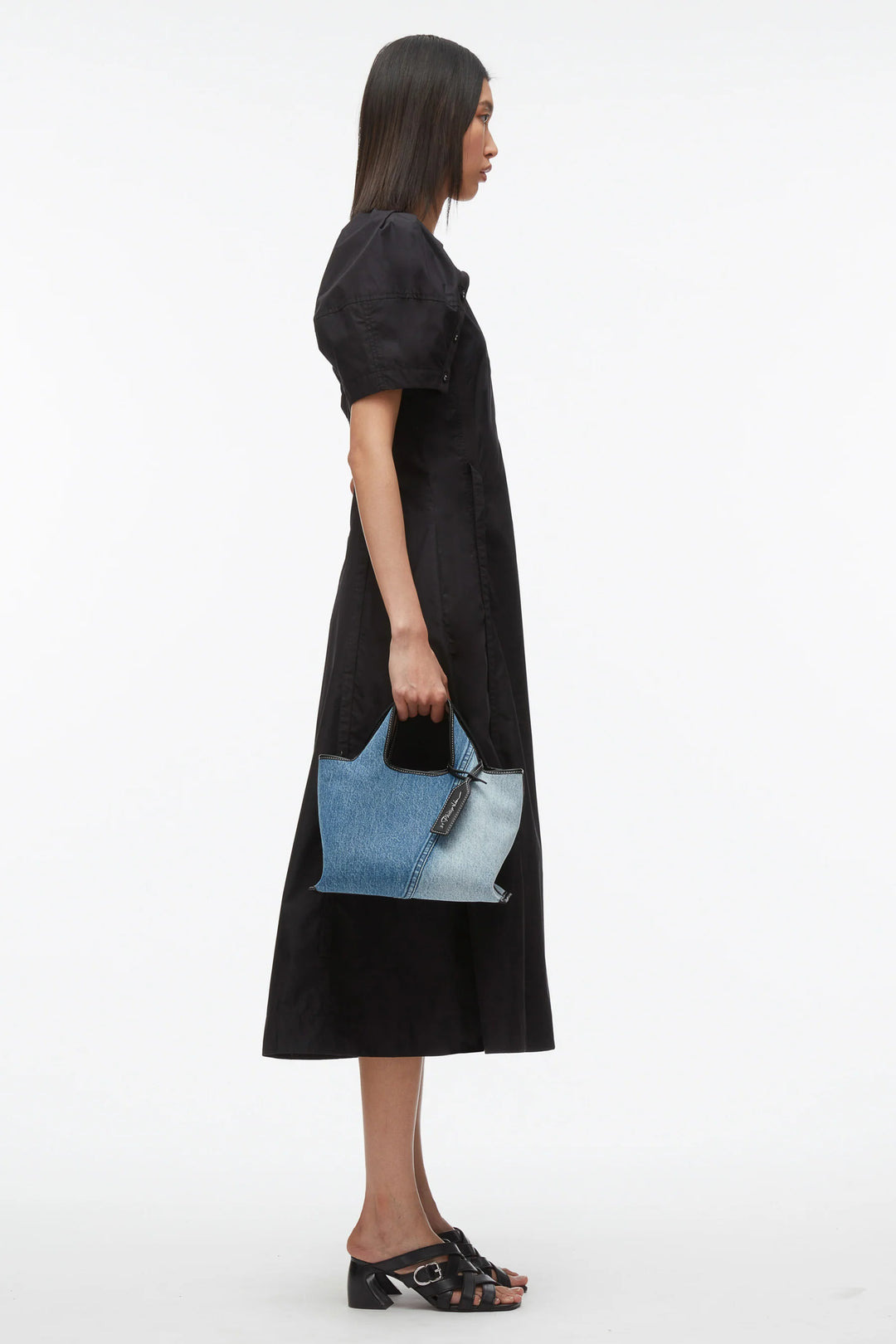 Denim Mini Market Tote - 2
