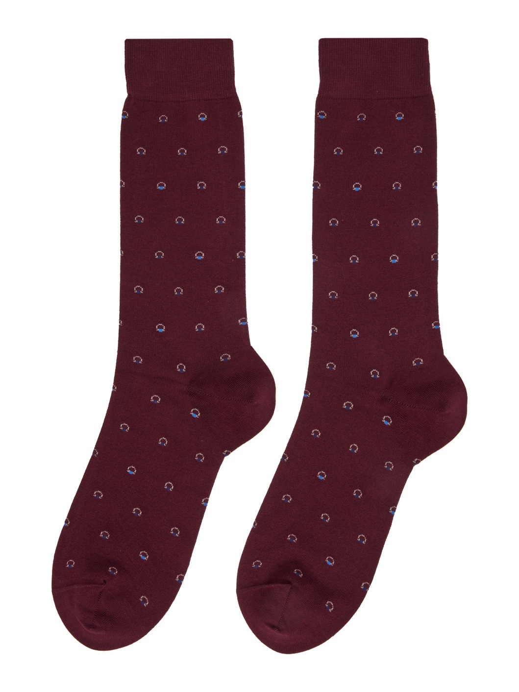 Red Gancini Socks - 2