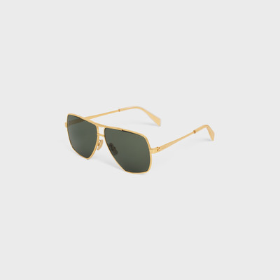 CELINE Metal Frame 24 Sunglasses in Metal outlook