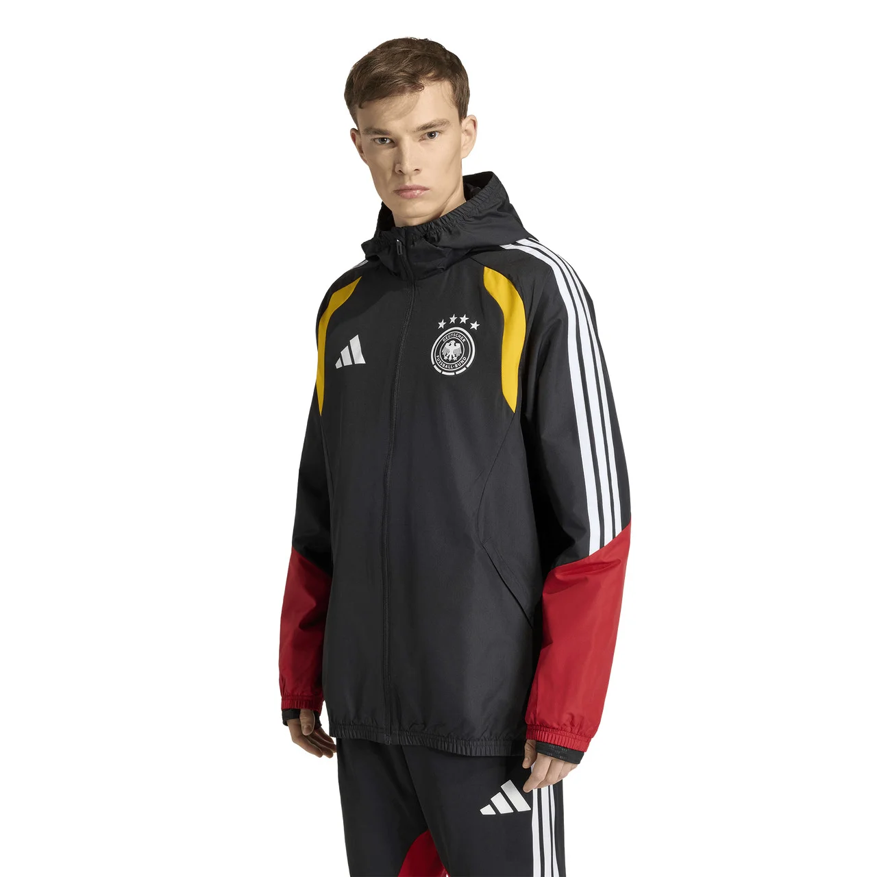 adidas Mens adidas Germany 26 Tiro All Weather Jacket - 1