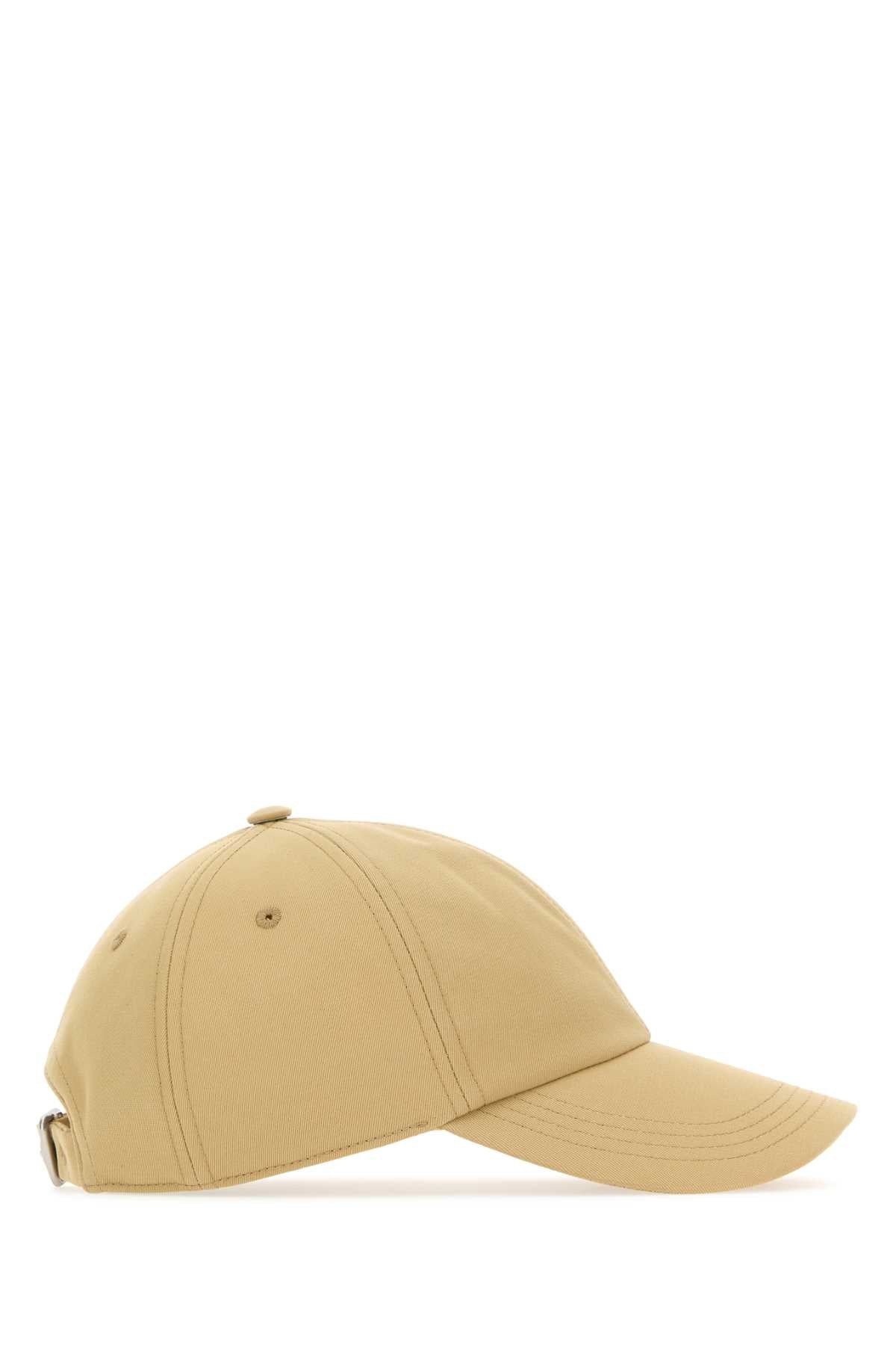 Burberry Women Beige Polyester Blend Baseball Cap - 2